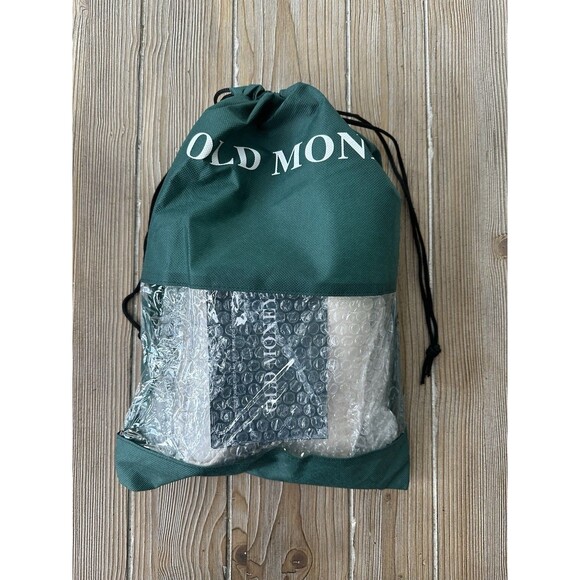 Old Money Men’s Suede Slip On Loafers With Bag Beige Size 13/46 - Picture 7 of 7